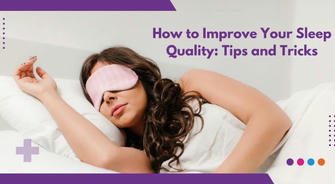 Do you also have sleep troubles? Tips to improve sleep quality!